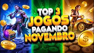 TOP 3 JOGOS NFT GRATUITOS PAGANDO EM NOVEMBRO Ganhe Dinheiro Jogando [upl. by Herrah230]