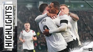 HIGHLIGHTS  Derby County Vs Exeter City [upl. by Astor]