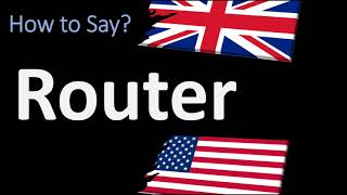 How to Pronounce Router CORRECTLY [upl. by Synned]