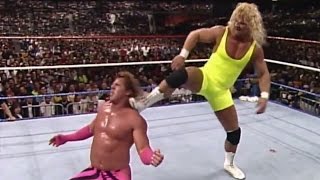 Brutus quotThe Barberquot Beefcake vs Mr Perfect WrestleMania VI [upl. by Lika582]