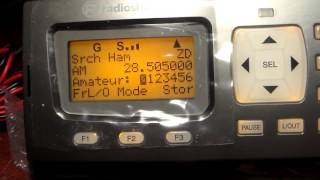 Radio Shack Pro 652 Desktop Digital Scanner Unboxing and Review [upl. by Adnolat435]