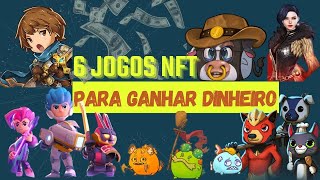 6 Jogos NFT para Ganhar Dinheiro Jogando no Celular PARA 2022 [upl. by Eelnayr]