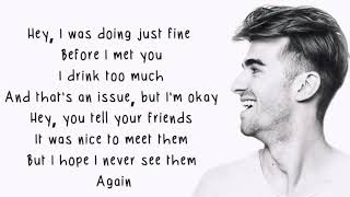 The Chainsmokers  Closer Lyrics ftHalsey [upl. by Gnouhp]