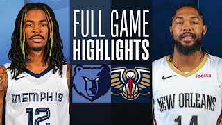 GRIZZLIES at PELICANS  FULL GAME HIGHLIGHTS  December 19 2023 [upl. by Huebner]