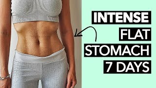 1 Week Flat Stomach Workout Intense [upl. by Norah]