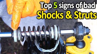 Good Shocks Vs Bad Shocks  5 Ways To Tell [upl. by Annie]