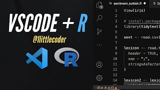 Run R on VSCode Visual Studio Code  R Programming 2021 Update [upl. by Ibrek]