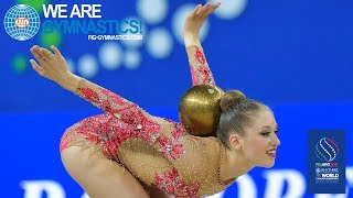 2017 Rhythmic Gymnastics Worlds Pesaro ITA  Day 3  Group A [upl. by Marcia]