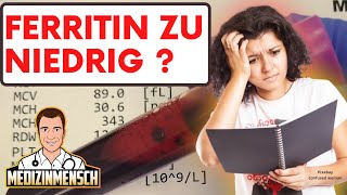 Ferritin zu NIEDRIG Arzt erklärt Ferritin deutsch [upl. by Oshinski]