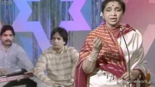 Asha Bhosle Live In Aankhon Ki Masti at BBC Studio [upl. by Namara]