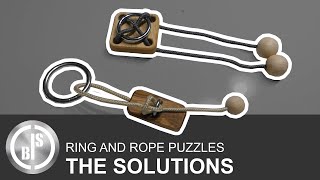 THE SOLUTION  Ring and Rope Puzzles [upl. by Lontson]