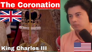 American Reacts King Charles III Coronation  FULL [upl. by Ahsikahs]