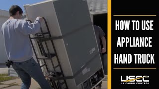 Appliance Hand Truck Features  How to Use Appliance Dolly [upl. by Gaven]