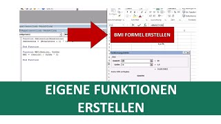 Benutzerdefinierte Funktionen in Excel erstellen I Excelpedia [upl. by Ihcehcu]