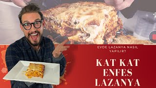 Kat kat enfes İtalyan Lezzeti Lazanya nasıl yapılır [upl. by Ravi954]