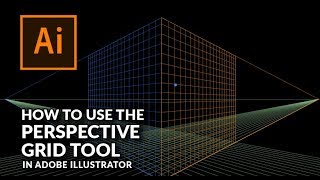 How To Use The Perspective Grid Tool in Illustrator [upl. by Yila]