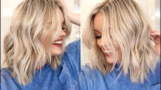 HOW TO EASY WAVES TUTORIAL  Short to Medium Length Hair [upl. by Old]