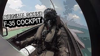 Exclusive F35 Cockpit Camera  GoPro F35 Lightening II  Cockpit View [upl. by Erin]