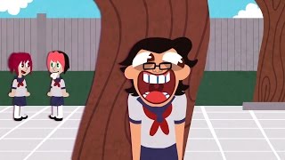 Markiplier Animated  YANDERE SIMULATOR [upl. by Oad]