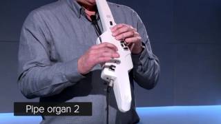 Roland AE10 Aerophone version 2 00 introduction by Alistair Parnell [upl. by Gnen362]