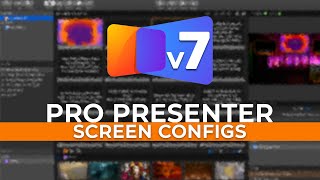 ProPresenter 7  Screen Configurations [upl. by Selma]