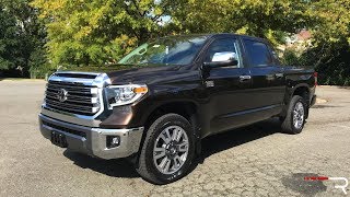 2018 Toyota Tundra 1794 Edition – Redline Review [upl. by Shutz]