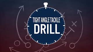 Tight Angle Tackle  USA Football Fundamentals [upl. by Kuhlman]