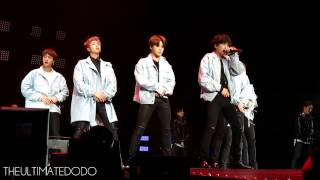 FANCAM 170323 BTS Baepsae 뱁새  The Wings Tour in Newark Day 1 [upl. by Assirrec]