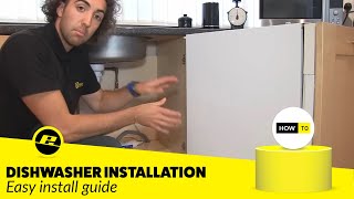 How to Install a Dishwasher [upl. by Jakob]