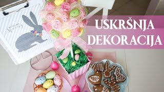 Uskršnja dekoracija  URADI SAMA [upl. by Eelhsa]