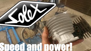 Velo Solex Performance aluminum piston and barrel [upl. by Adnoel453]