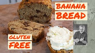 Gluten Free Banana Bread  Chef Terry [upl. by Aleirbag]