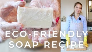 Ecofriendly Soap Recipe coldprocess soap making [upl. by Care]