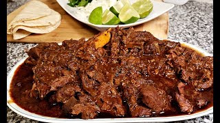 BIRRIA TACOS  Crockpot Slow Cooker Mexican Beef Recipe [upl. by Haliek]