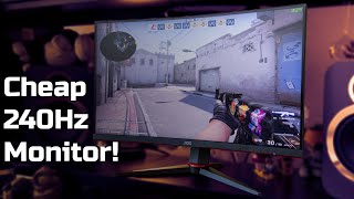 AOC C27G2ZU review A cheap 240Hz monitor [upl. by Blanchard481]