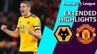 Wolves v Man United  PREMIER LEAGUE EXTENDED HIGHLIGHTS  4219  NBC Sports [upl. by Jeffries]