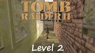 Tomb Raider 2 Walkthrough  Level 2 Venice [upl. by Htennek]