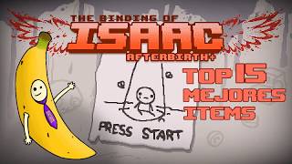 The binding of Isaac Top 15 mejores items [upl. by Adaval74]