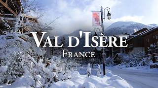 Val dIsère  The Most CHARMING French Ski Resort [upl. by Anaela]