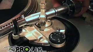 DJ PRO LAB  Technics Tonearm Check [upl. by Darsey]