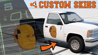 BeamNG Skin Making A Comprehensive Tutorial [upl. by Celtic]