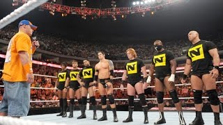 John Cena vs The Nexus WWE RAW Full Español [upl. by Tisbee]