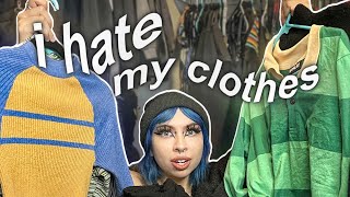 CLEANING OUT MY CLOSET SATISFYING [upl. by Madalena]