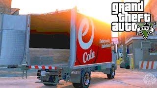 GTA 5 Online How To Open The Back Doors Of A Truck Transport Players amp Vehicles GTA V Online [upl. by Easter]