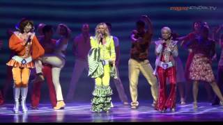 Showcase Mamma Mia musical  quotDancing Queenquot [upl. by Anitteb792]