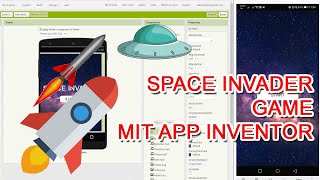 MIT App Inventor  Space Invader Game [upl. by Etteloc]