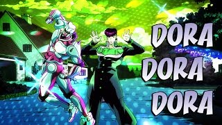 Jojos Bizarre Adventure DoraDorarara Compilation [upl. by Eveneg]