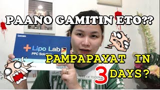 LIPO LAB INJECTION REVIEW amp GIVE AWAY  DEE MAYANG [upl. by Dunlavy]