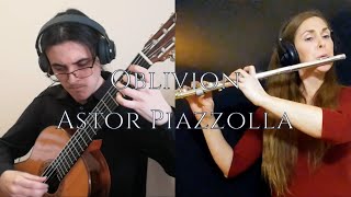 Oblivion  A Piazzolla Guitar and Flute [upl. by Nitsugua]