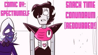 Snack Time Conundrum REDUBBED  Deltarune Comic Dub [upl. by Learrsi]